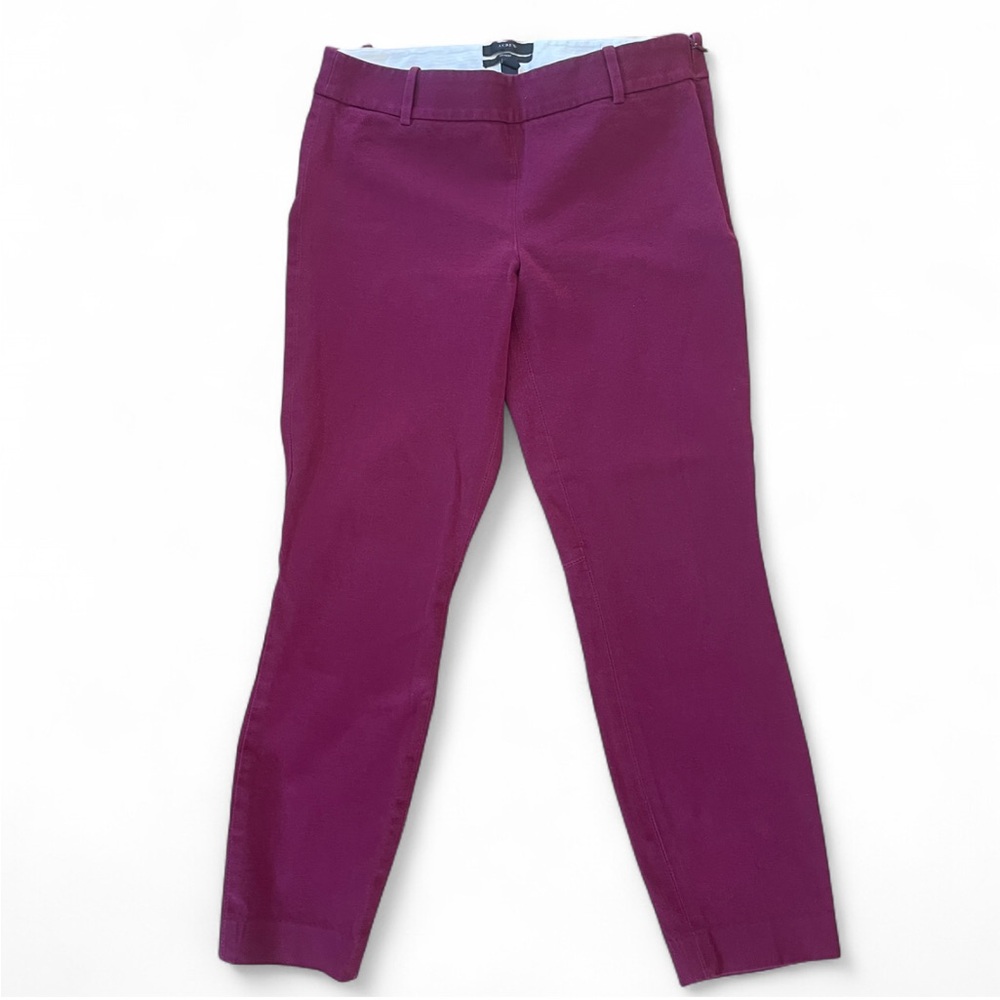 J.‎ Crew Rich Burgundy Trousers